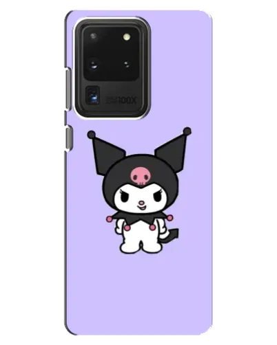 Чехол для Samsung Galaxy S20 Ultra с картинкой «Kuromi — нежный фиолетовый»