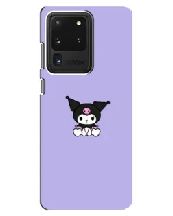 Чехол для Samsung Galaxy S20 Ultra с картинкой «Kuromi — фиолетовый минимализм» Чехол для Samsung Galaxy S20 Ultra с картинкой «Kuromi — фиолетовый минимализм»