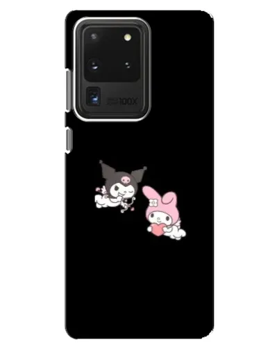 Чехол для Samsung Galaxy S20 Ultra с картинкой «My Melody и Kuromi»