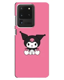 Чехол для Samsung Galaxy S20 Ultra с картинкой «Хмурая Kuromi» Чехол для Samsung Galaxy S20 Ultra с картинкой «Хмурая Kuromi»