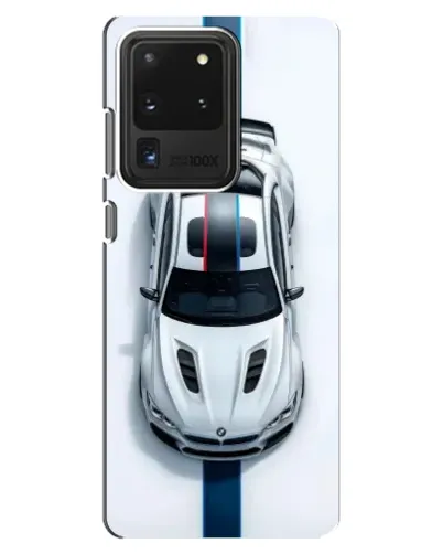 Чехол для Samsung Galaxy S20 Ultra с картинкой «Вид сверху — BMW M»