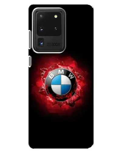 Чехол для Samsung Galaxy S20 Ultra с картинкой «Логотип BMW — вспышка»