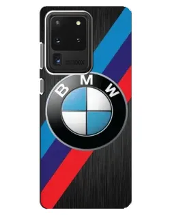 Чехол для Samsung Galaxy S20 Ultra с картинкой «BMW M-stripes стиль»