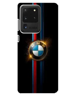 Чехол для Samsung Galaxy S20 Ultra с картинкой «BMW M-Power неон»