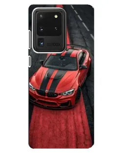 Чехол для Samsung Galaxy S20 Ultra с картинкой «BMW на красной дорожке»