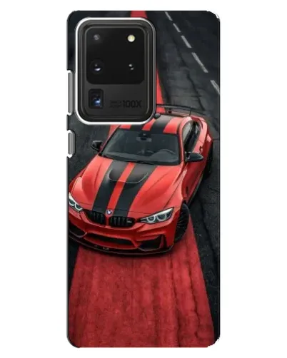 Чехол для Samsung Galaxy S20 Ultra с картинкой «BMW на красной дорожке»