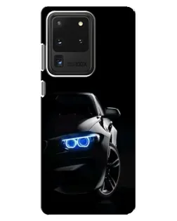 Чехол для Samsung Galaxy S20 Ultra с картинкой «BMW — ночной взгляд»
