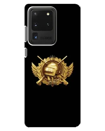 Чехол для Samsung Galaxy S20 Ultra с картинкой «PUBG — оранжевый градиент»