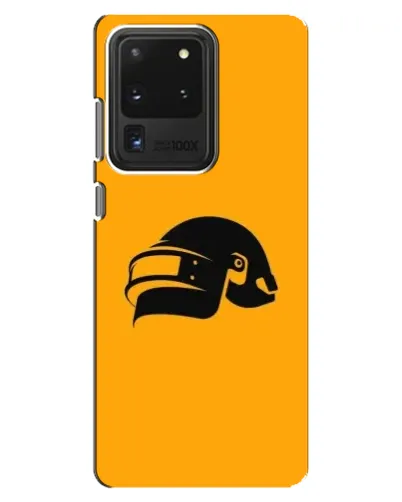 Чехол для Samsung Galaxy S20 Ultra с картинкой «PUBG — золотой шлем»