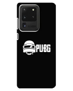 Чехол для Samsung Galaxy S20 Ultra с картинкой «PUBG — классический лого»