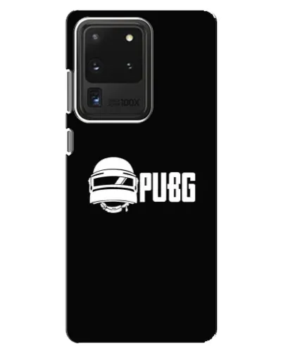 Чехол для Samsung Galaxy S20 Ultra с картинкой «PUBG — классический лого»