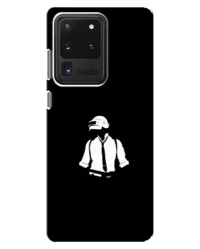 Чехол для Samsung Galaxy S20 Ultra с картинкой «PUBG — белый шлем»