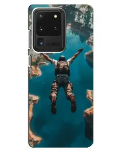 Чехол для Samsung Galaxy S20 Ultra с картинкой «PUBG — свободное падение»