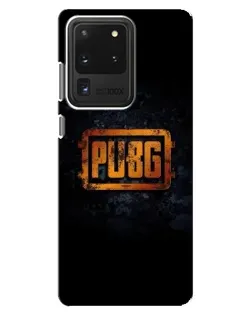 Чехол для Samsung Galaxy S20 Ultra с картинкой «PUBG — золотой логотип»