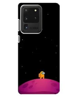 Чехол для Samsung Galaxy S20 Ultra с картинкой «Одинокий герой на планете»