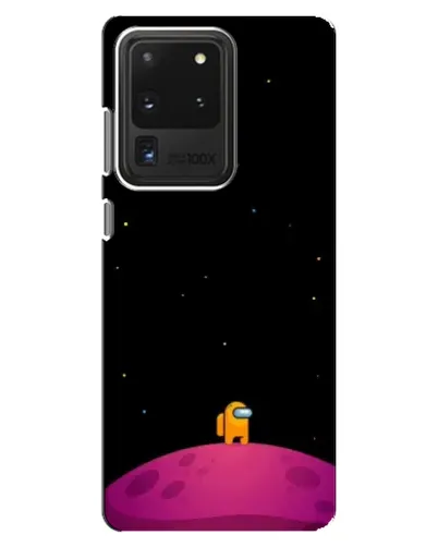 Чехол для Samsung Galaxy S20 Ultra с картинкой «Одинокий герой на планете»