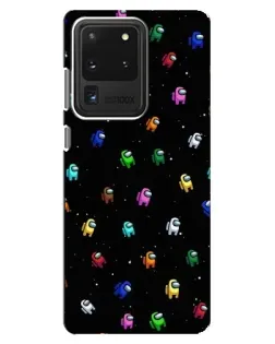 Чехол для Samsung Galaxy S20 Ultra с картинкой «Экипаж Among Us»
