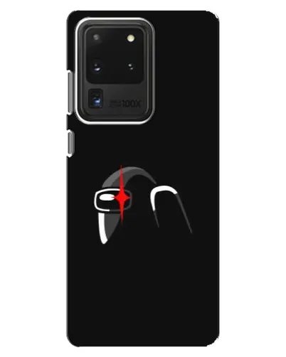 Чехол для Samsung Galaxy S20 Ultra с картинкой «Among Us шлем»