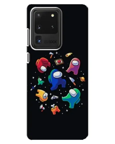 Чехол для Samsung Galaxy S20 Ultra с картинкой «Among Us космос»