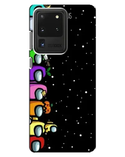 Чехол для Samsung Galaxy S20 Ultra с картинкой «Команда Among Us»