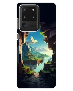 Чехол для Samsung Galaxy S20 Ultra с картинкой «Вид из пещеры»