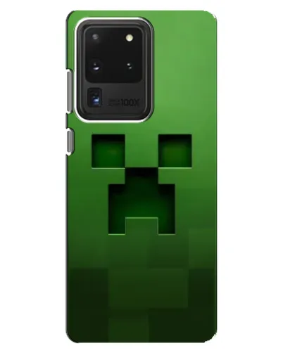 Чехол для Samsung Galaxy S20 Ultra с картинкой «Крипер микро-дизайн»