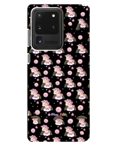Чехол для Samsung Galaxy S20 Ultra с картинкой «Magic Unicorn паттерн»