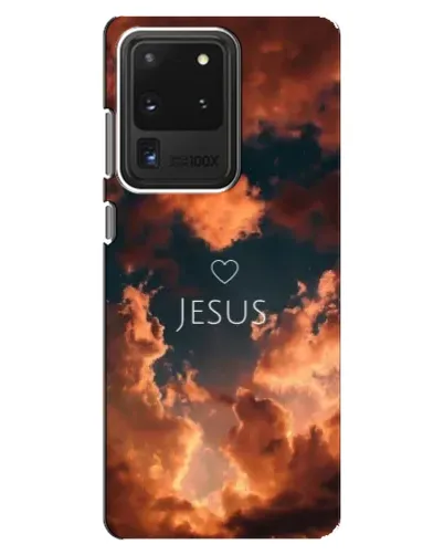 Чехол для Samsung Galaxy S20 Ultra с картинкой «Сияние Имени Jesus»
