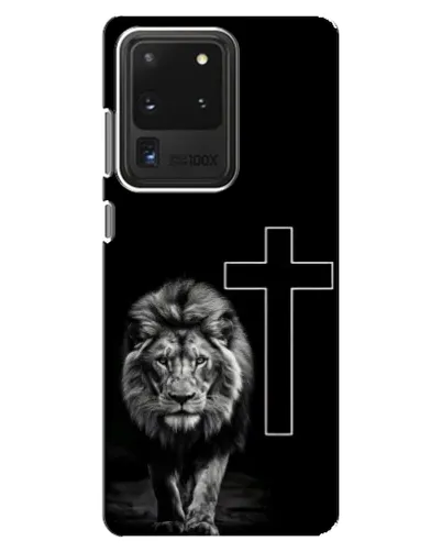 Чехол для Samsung Galaxy S20 Ultra с картинкой «Лев и Крест»