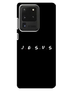 Чехол для Samsung Galaxy S20 Ultra с картинкой «Точки веры J.E.S.U.S.»