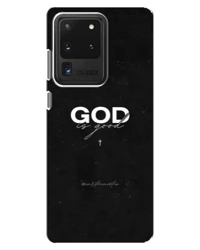 Чехол для Samsung Galaxy S20 Ultra с картинкой «GOD — Бог над всем»