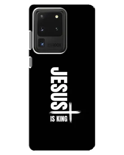 Чехол для Samsung Galaxy S20 Ultra с картинкой «Вертикаль веры Jesus»
