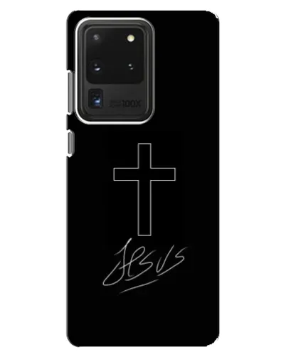 Чохол для Samsung Galaxy S20 Ultra з картинкою «Графічний хрест Jesus» Чохол для Samsung Galaxy S20 Ultra з картинкою «Графічний хрест Jesus»