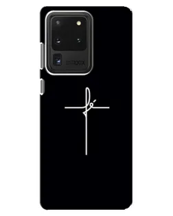 Чохол для Samsung Galaxy S20 Ultra з картинкою «Тонкий хрест»