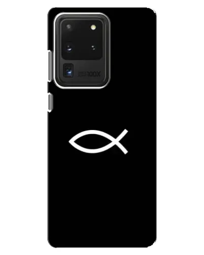 Чохол для Samsung Galaxy S20 Ultra з картинкою «Символ риби Jesus» Чохол для Samsung Galaxy S20 Ultra з картинкою «Символ риби Jesus»