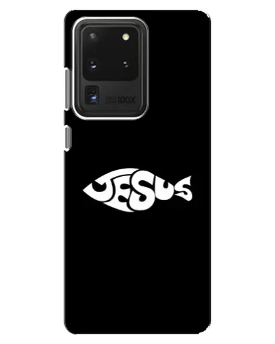 Чохол для Samsung Galaxy S20 Ultra з картинкою «Риба Jesus» Чохол для Samsung Galaxy S20 Ultra з картинкою «Риба Jesus»