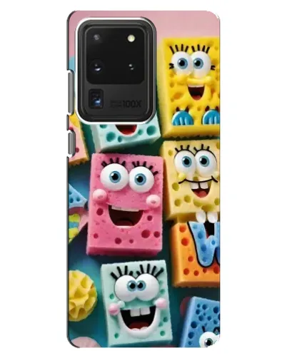 Чехол для Samsung Galaxy S20 Ultra с картинкой «Цветные губки»