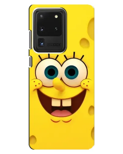 Чехол для Samsung Galaxy S20 Ultra с картинкой «Губка Боб улыбка»