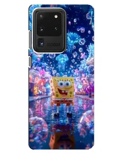 Чехол для Samsung Galaxy S20 Ultra с картинкой «Неоновый океан»