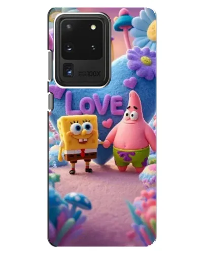 Чехол для Samsung Galaxy S20 Ultra с картинкой «Губка Боб Патрик»