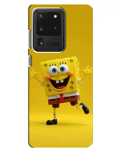 Чехол для Samsung Galaxy S20 Ultra с картинкой «Позитивный Губка Боб»