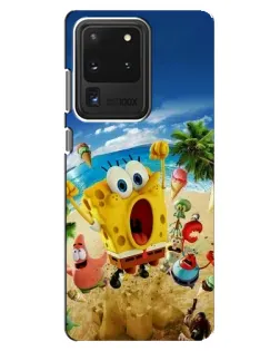 Чехол для Samsung Galaxy S20 Ultra с картинкой «Развлечения на пляже»