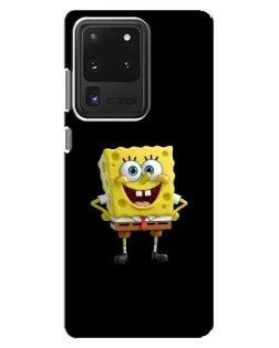Чехол для Samsung Galaxy S20 Ultra с картинкой «Классический Губка Боб»