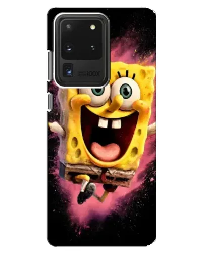 Чехол для Samsung Galaxy S20 Ultra с картинкой «Взрывной Спанч Боб»