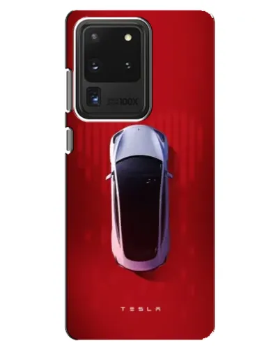 Чохол для Samsung Galaxy S20 Ultra з картинкою «Tesla Top View»