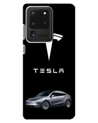 Чохол для Samsung Galaxy S20 Ultra з картинкою «Tesla Model Y»