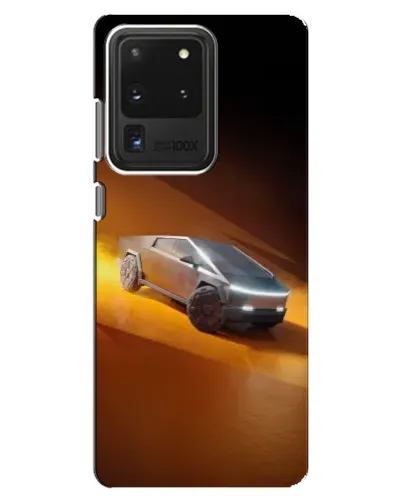 Чохол для Samsung Galaxy S20 Ultra з картинкою «Cybertruck у пустелі»