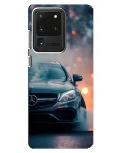 Чохол для Samsung Galaxy S20 Ultra з картинкою «Mercedes — нічне місто»