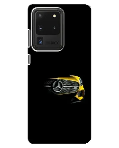 Чехол для Samsung Galaxy S20 Ultra с картинкой «Mercedes — ретро стиль»
