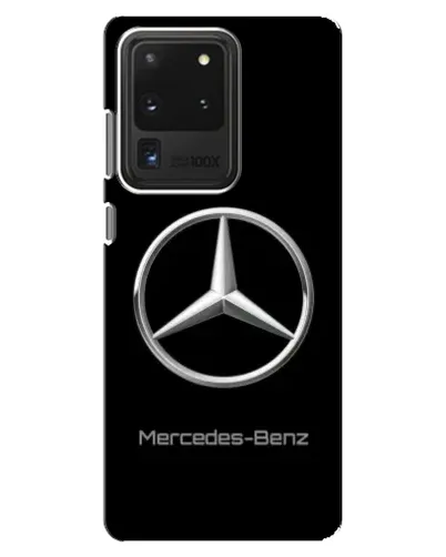 Чехол для Samsung Galaxy S20 Ultra с картинкой «Mercedes Silver Logo»